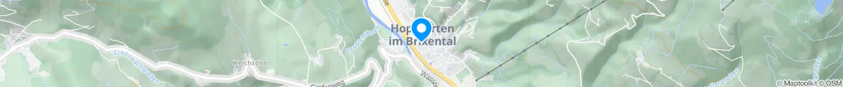 Kartendarstellung des Standorts für Brixental-Apotheke in 6361 Hopfgarten